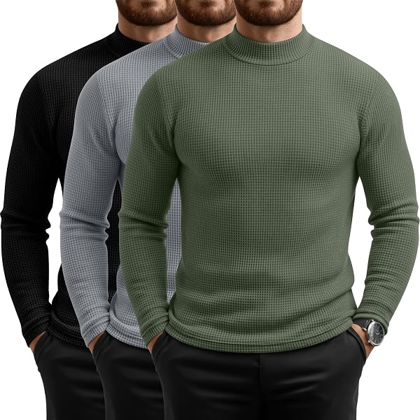 Jack & Jill Thermal Shirts for Men - Long Sleeve Men's Thermal