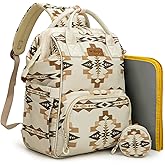 Montana West Wrangler Diaper Bag Backpacks Western Backpack Purses Multi-function Baby Bags for Mom with Waterproof Changing Pad & Pacifier Case