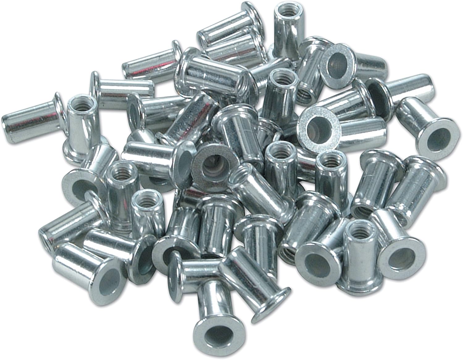 Laser 0981 Riveting Nuts 4mm 50pc, Multi, 6mm x 105mm