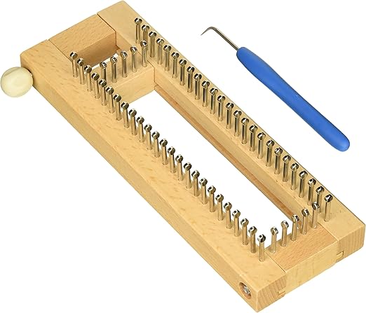 Kb Sock Loom Adjustable Wood Knitting Board Kit W Dvd Kb Sock Loom Adjustable Wood Knitting Board Kit W Dvd