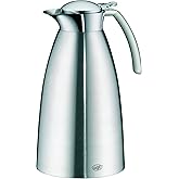 Alfi Gusto 1.5 L Top Therm Vacuum Insulated Stainless Steel Thermal Dispenser Carafe, Metallic