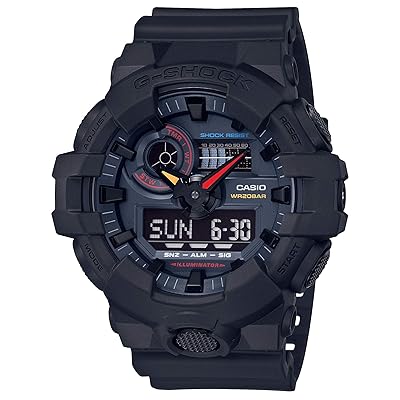 Casio G-Shock Men's Black Neon Watch GA-700BMC-1AJF Jordan Ubuy