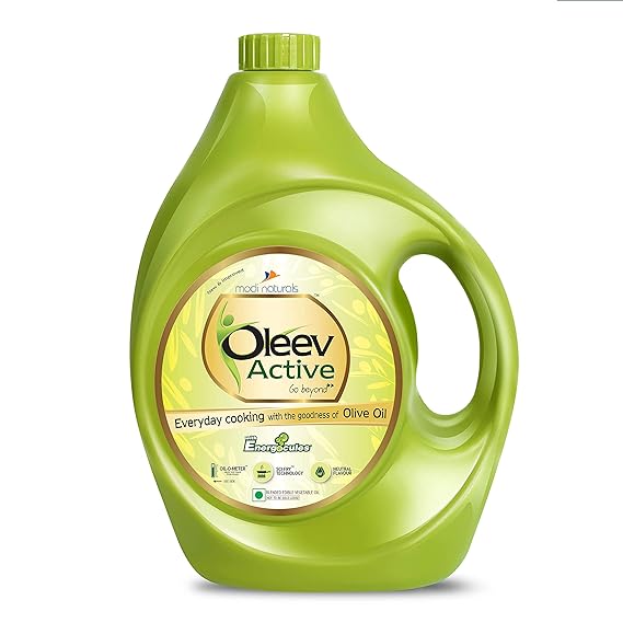 Oleev Active, with Goodness of Olive Oil Jar, 5L Jar