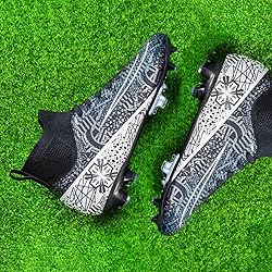 HESBITEUL Soccer Cleats Men High-top: Comfortable