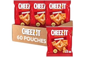 Cheez-It Crackers, Original, 1.5oz (60 Count)