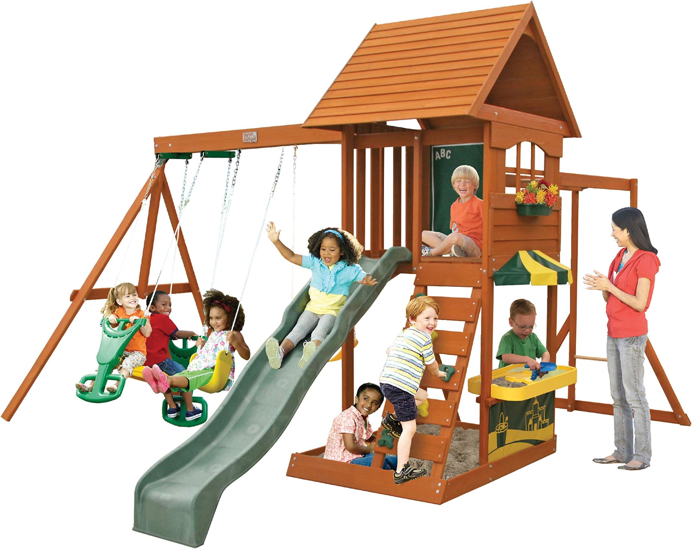 Big Backyard Sandy Cove Wooden Playset