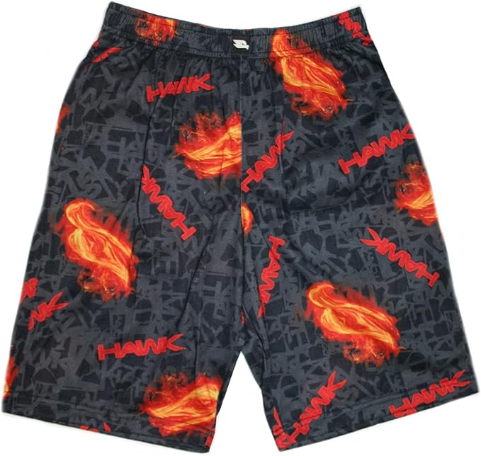 Tony Hawk Big Boys� Flame Lounge Shorts (Small