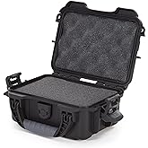 NANUK 903 Small Waterproof Hard Case with Foam Insert 9.1" x 6.8" x 3.8"- Black