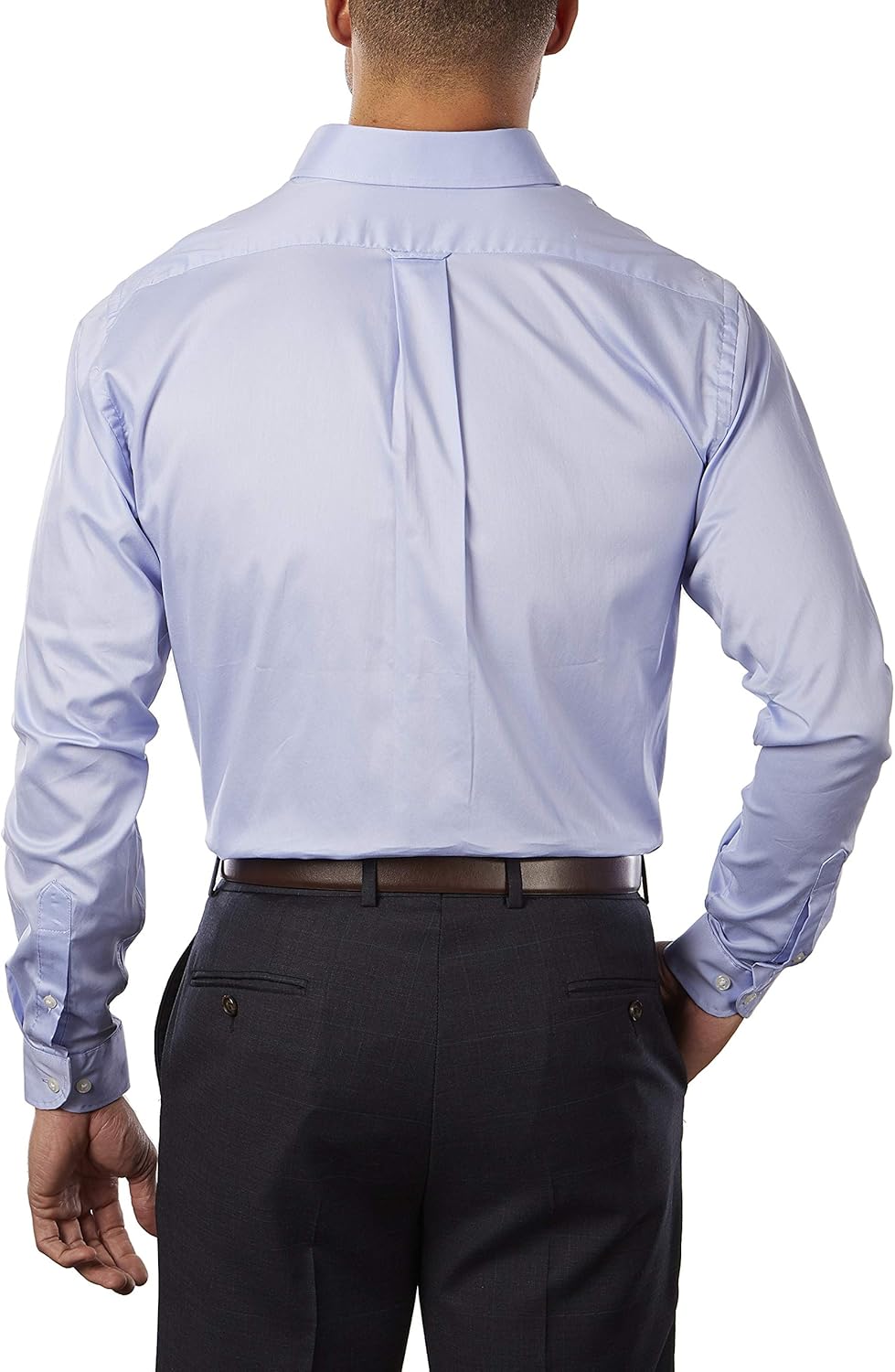 IZOD Men's Dress Shirt Regular Fit Stretch Cool FX Cooling Collar Solid at  Men’s Clothing store