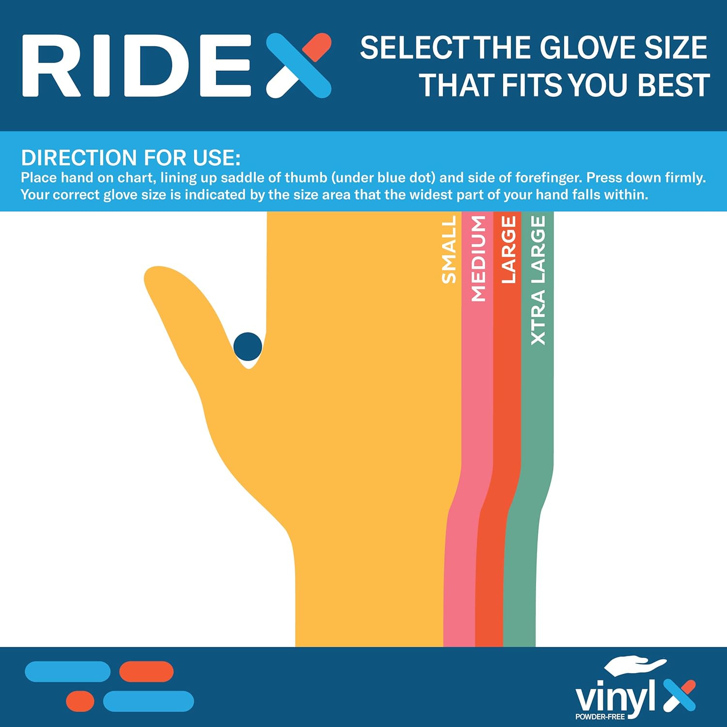 Disposable Gloves Latex-Free Clear Vinyl Gloves [100-Count] Powder-Free All-Purpose Gloves, Dispenser Box Gloves 100 Pieces - Size Medium Glove by Ridex Medical: Industrial & Scientific