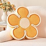 Kcvvcr Flower Pillow, Soft Flower Shaped Floor