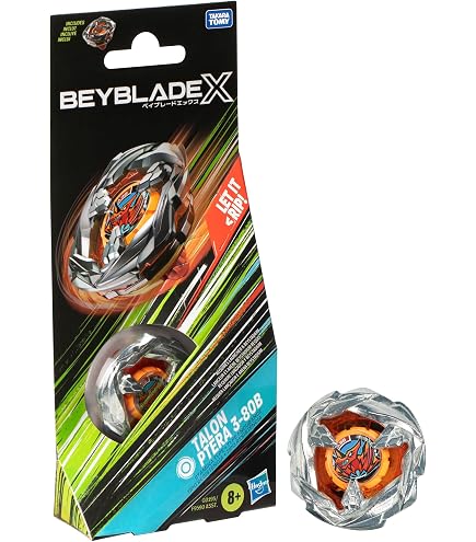 Amazon.com: Beyblade X Steel Samurai 4-80T Booster Pack Set with