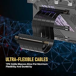 EZDIY-FAB PCIE Gen 4 16x Extreme Flexible, High