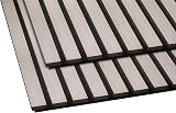 Fuse Acoustic Grey Oak Wall Panels 240cm x 60cm 2 Pack view 2