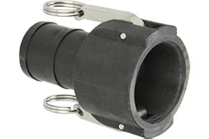 BANJO CORP Banjo 200C Polypropylene Cam & Groove Fitting, 2" Female Coupler x Hose Shank