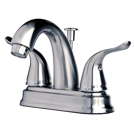 Delta Faucet Delta Windemere 2 Handle Brushed Nickel Bathroom