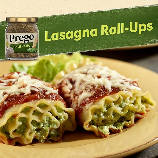 PREGO BASIL PESTO SAUCE, 8 OZ JAR