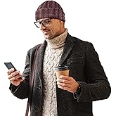 TINKUY Peru Alpaca Wool Men's & Women's Warm Soft Cuffed Slouchy Beanie Hat, Unisex, One Size