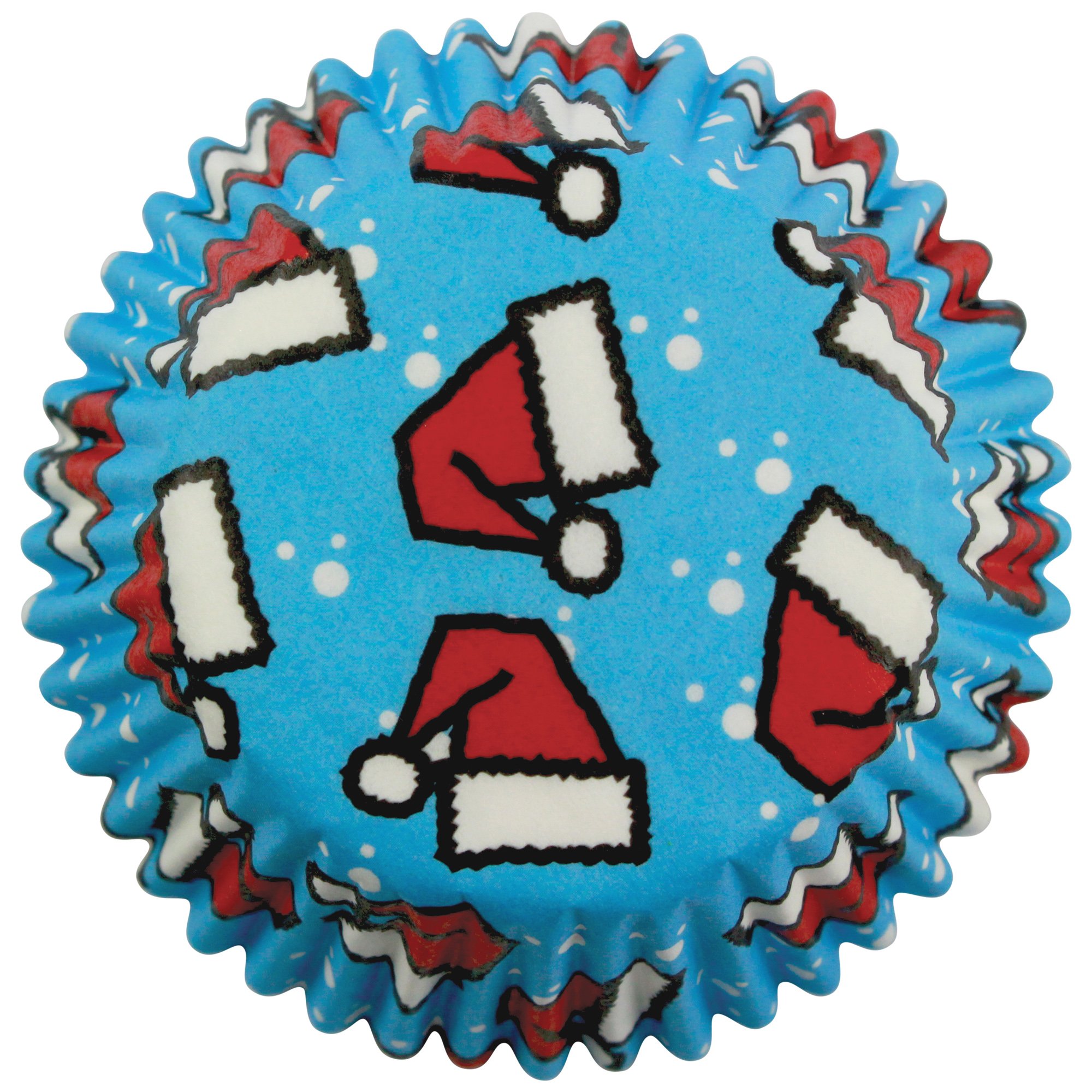 PME BC749 Santa Hats Paper Baking Cases for Cupcakes, Mini Size, Pack of 100