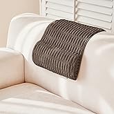 BETTELOOM Headrest and Support Pillow,Recliner Pillow for Neck, Head, or Foot for Office or Massage Chairs, Neck Pain Relief and Cervical Support. Nonslip, Zipped Cover. (Brown, 5.5" Wx13 Lx3 H)