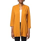 MULTIPLES Women's Set-in Kimono Sleeves Drop Shoulder Band Collar Jacket