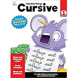 Carson Dellosa Cursive Activity Workbook Grades 3-5—Strokes, Upper and Lowercase Letters, Words and Sentence Building Handwri