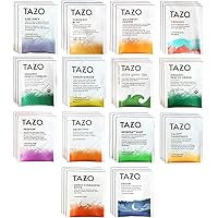Tazo Tea Bags Sampler Assortment Variety Pack Gift Box - 42 Count - 14 Different Flavors Perfect Variety – Passion Fruit, Awa