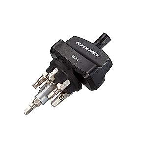 Ritchey Torque Key Bike Torque Wrench - 6-Bit Set, 5Nm Preset Max Torque