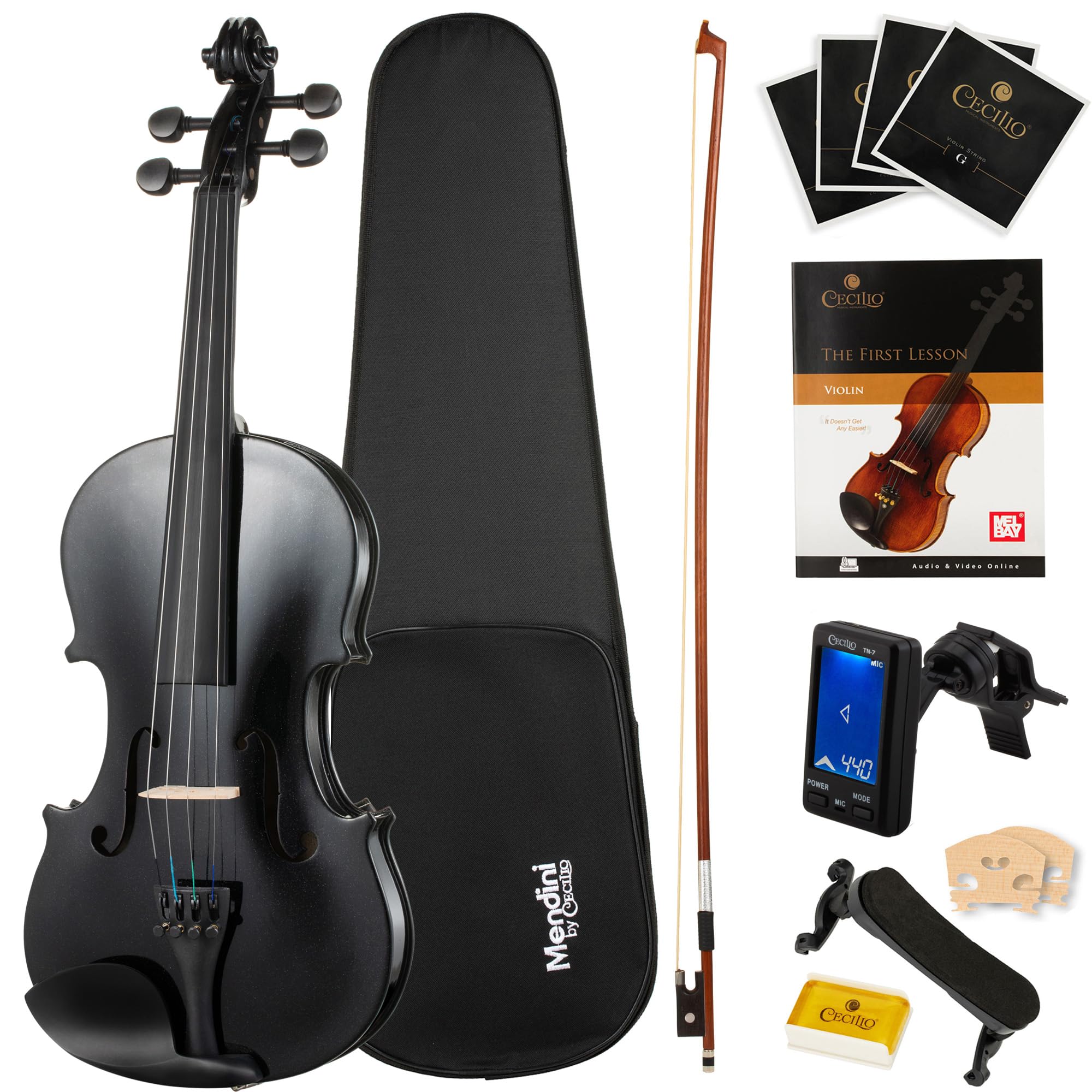 Mendini By Cecilio Violin 4/4 Full Size For