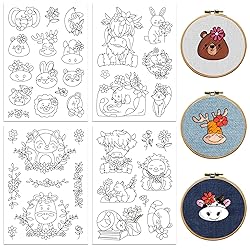 Peacoblue Water Soluble Embroidery Patterns for
