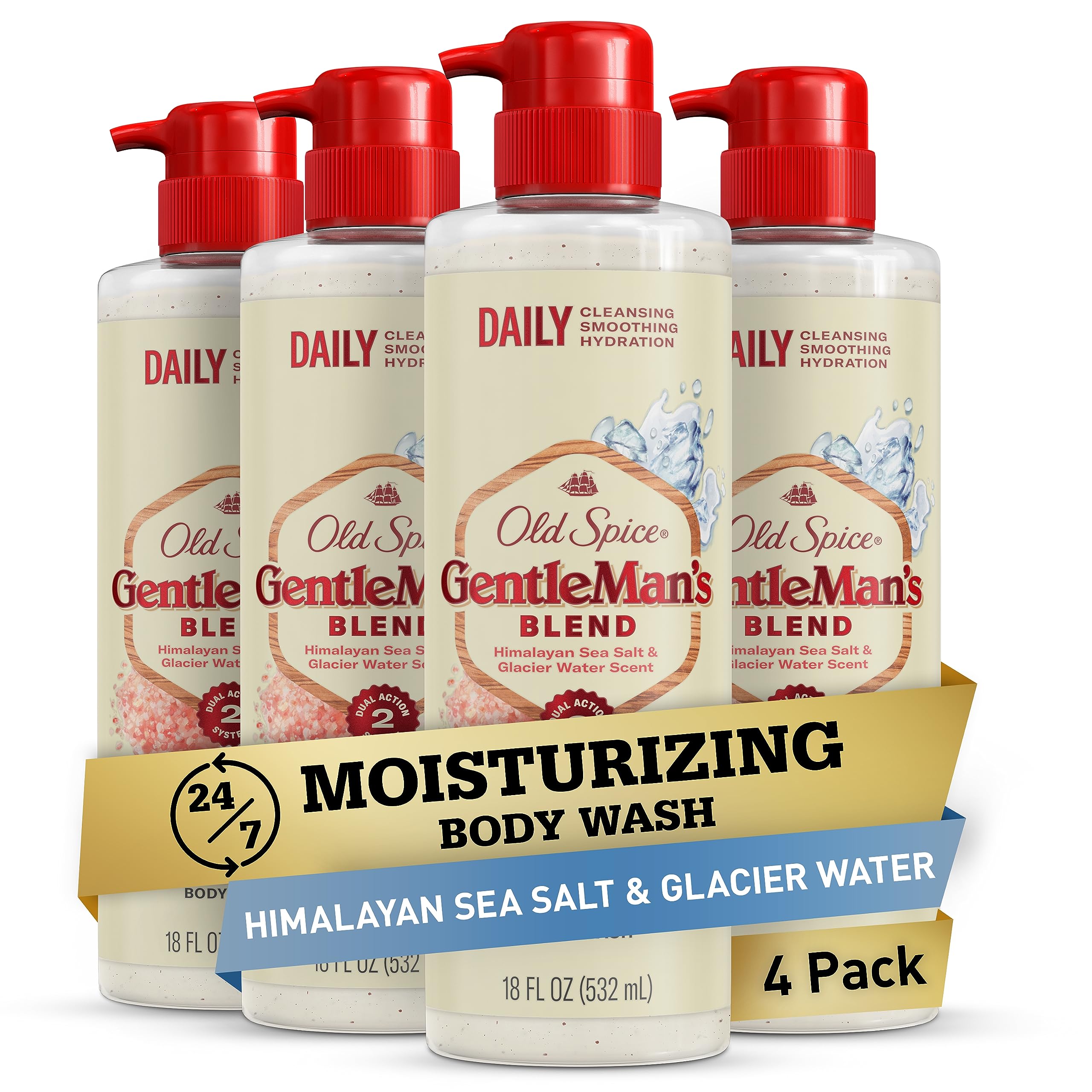 Old Spice GentleMan's Exfoliating & Moisturizing