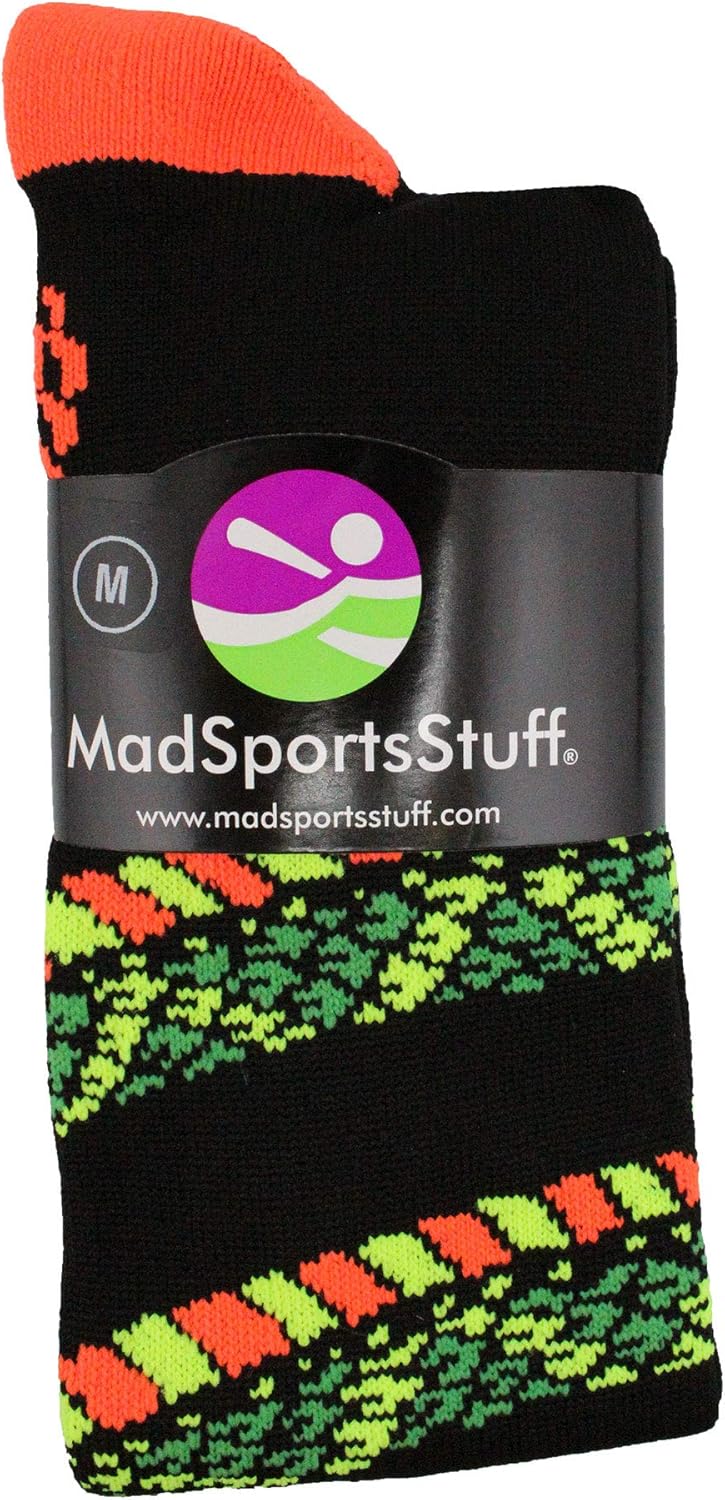 MadSportsStuff Crazy Snake Over The Calf Athletic Socks : Clothing