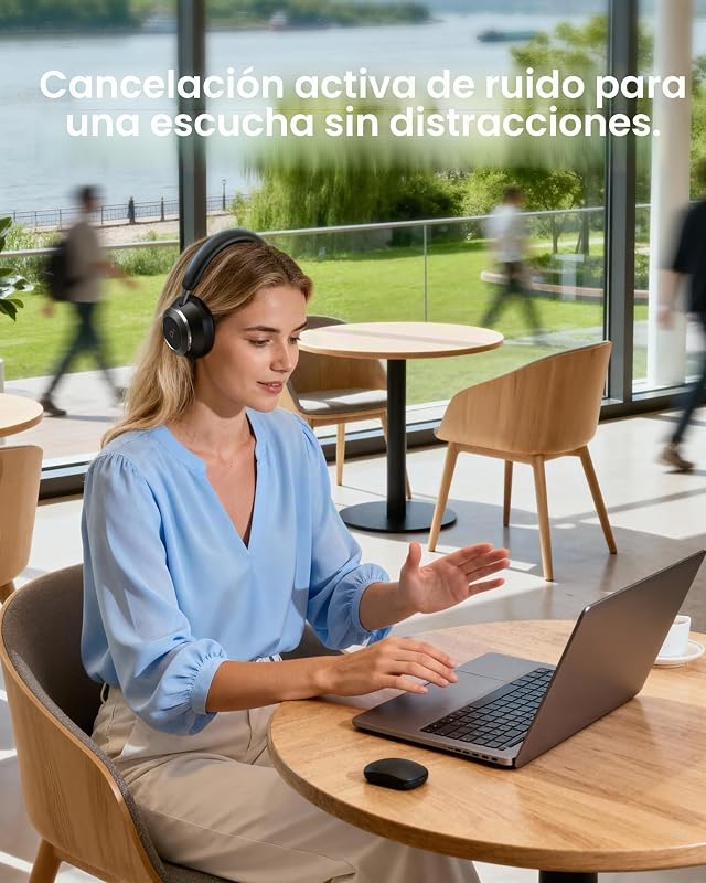 Space One de Anker Pro Auriculares ANC Adaptativa de, LDAC, 60H