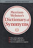 Merriam Webster's Dictionary of Synonyms: A