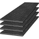 Pushglossy 4 Pcs Polyethylene Foam Sheet Apart Insert Pad Cushion Foam Packing Cuttable Craft for Toolbox Case Storage Camera DIY Crafts Projects Organization (54 x 16 x 1 Inch)