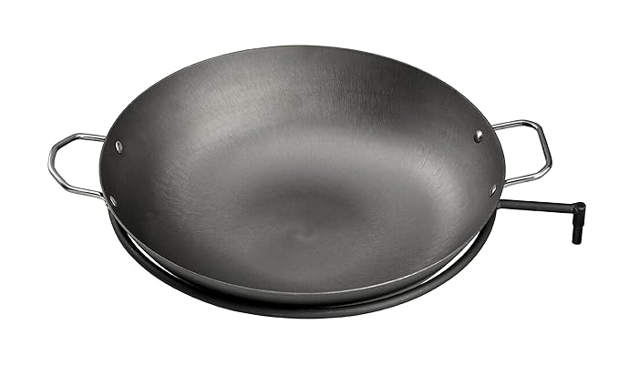 Asado Wok mit Haltering ca. 40 cm, Höhenverstellbar