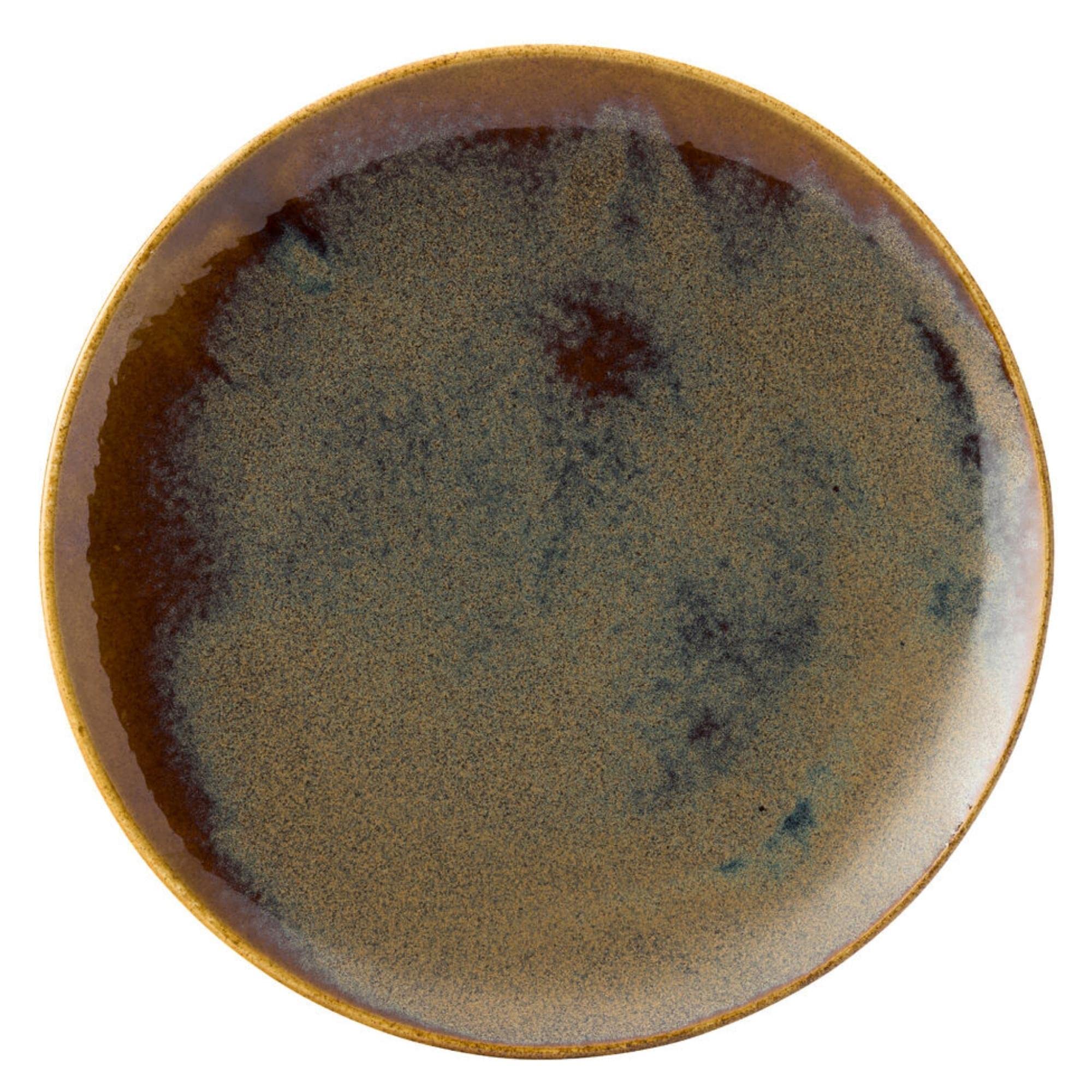 Murra Toffee Coupe Plate 10.5inch / 27cm