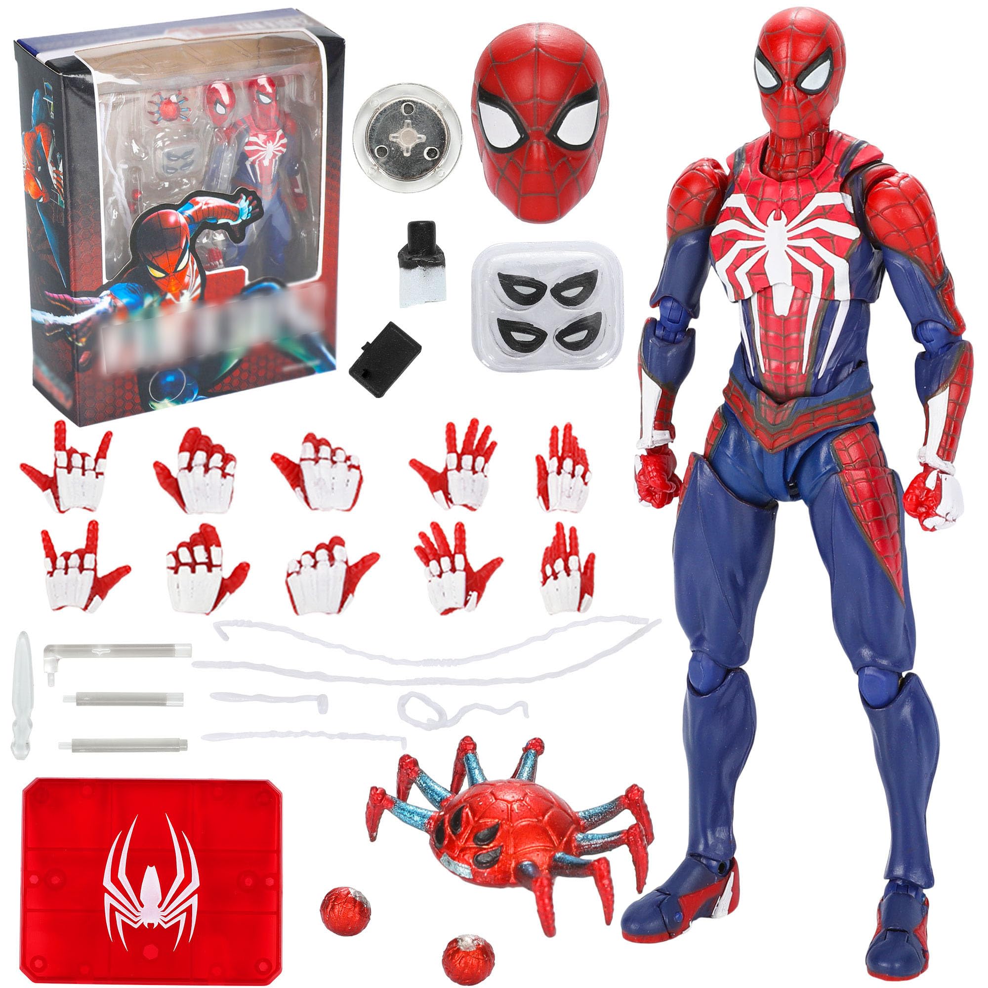 Photo 1 of Hevano Anime Action Figures Toy, Upgrade Suit Game Edition Figure Toy, 6-Inches/15cm Hand Office Aberdeen Decoration Model Painting Box Set for Collections Display Birthday Party Gift