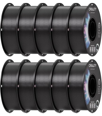 Amazon.com: Creality PETG Filament 1.75mm Black 10 kg, 3D Printer