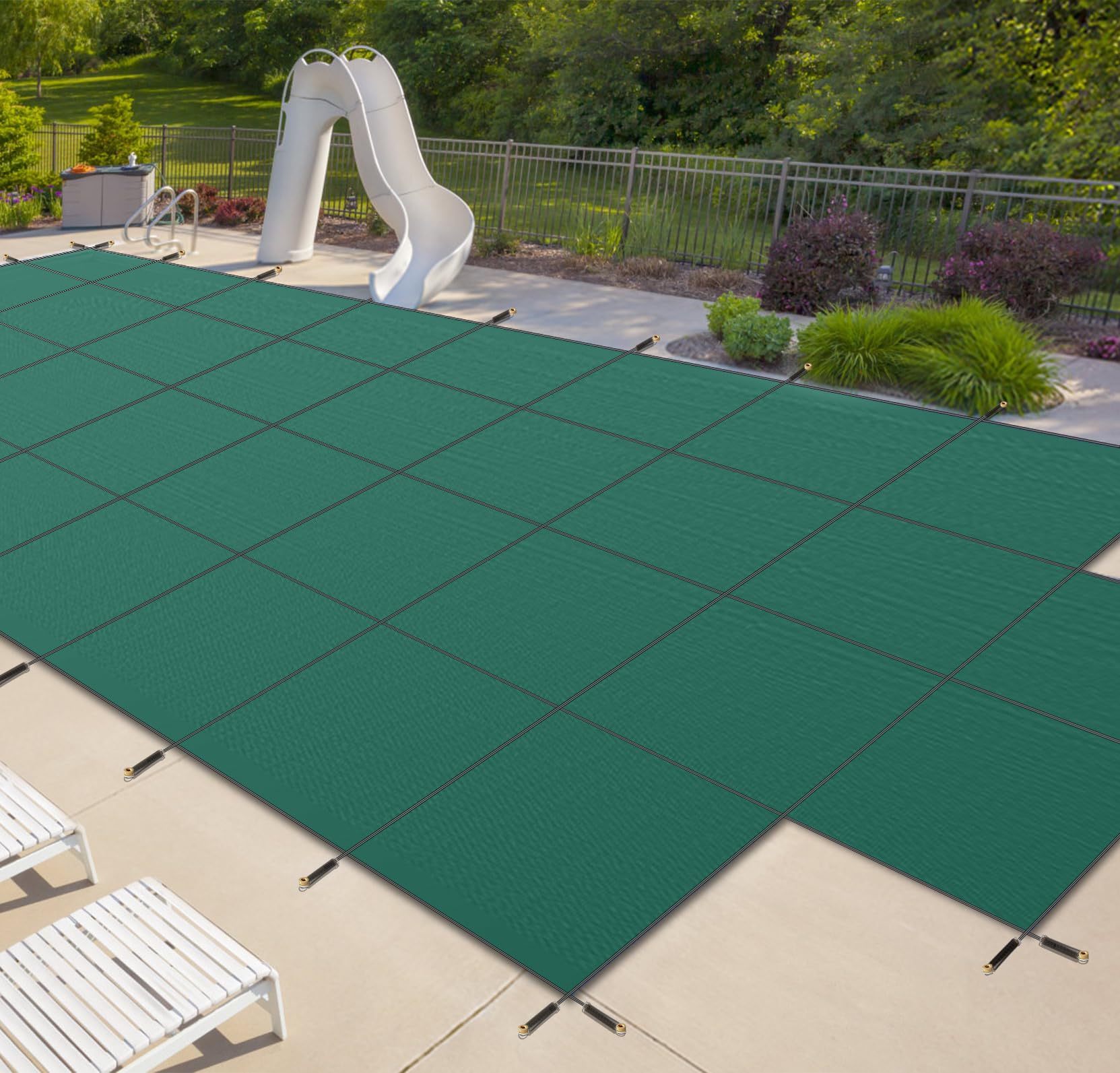 iCOVER Inground Pool Safety Cover, 18x36ft