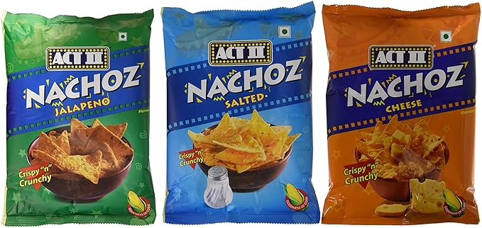 ACT II Nachoz Combo Pack, 180g + 1 Pack of 24 g