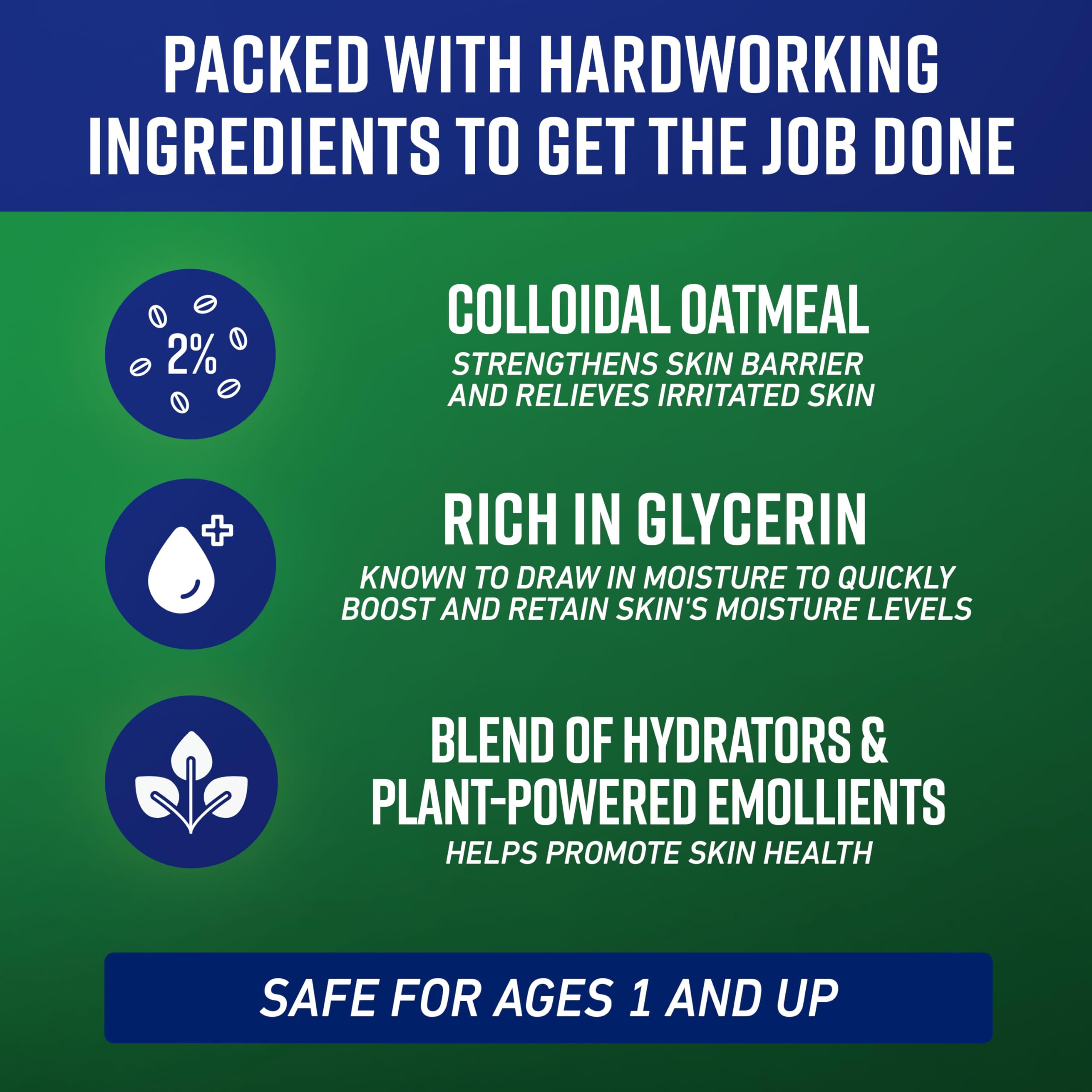 O’Keeffe’s Skin Repair Eczema Relief Body Cream, 7oz Tube (Pack of 1) – 48 Hour Itch Relief in One Use