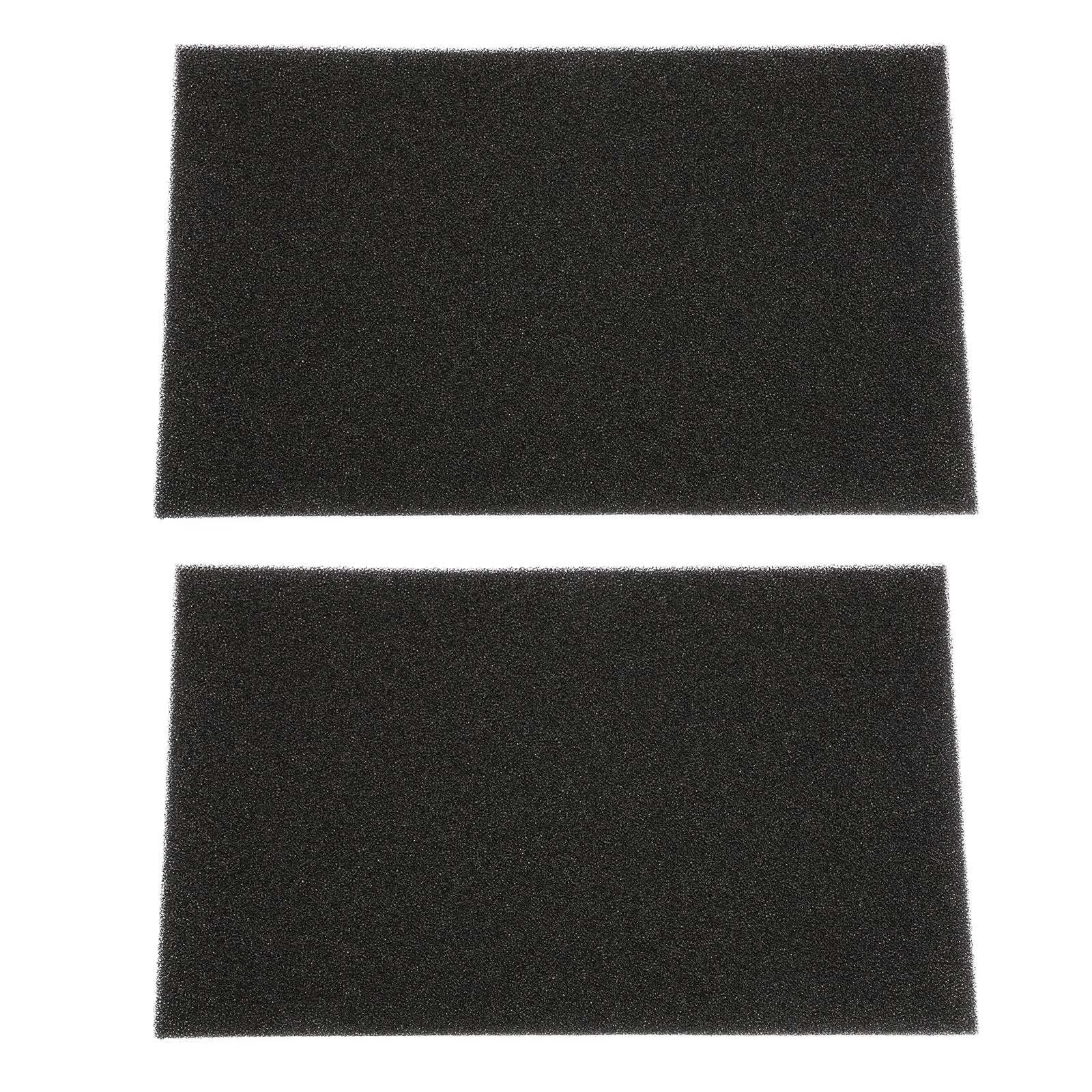 eMagTech 2pcs Aquarium Filtration Sponge Foam Sponge Filter 260x160x10mm Sponge Filters Replacements Sponge Mat Filters for Fresh Water Tank Brine Aquarium