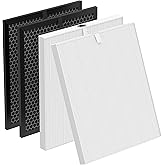5510 5520 Replacement Filter Q Compatible with Winix 5510/5520 Air Purifier, HEPA and Deodorization Activated Carbon Filter Combo, Part# 1712-0123-00 (2 Set)