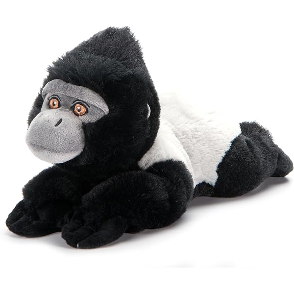 Wild Republic Cuddlekins Baby Gorilla Plush - 12 Inch Soft Stuffed Animal Toy