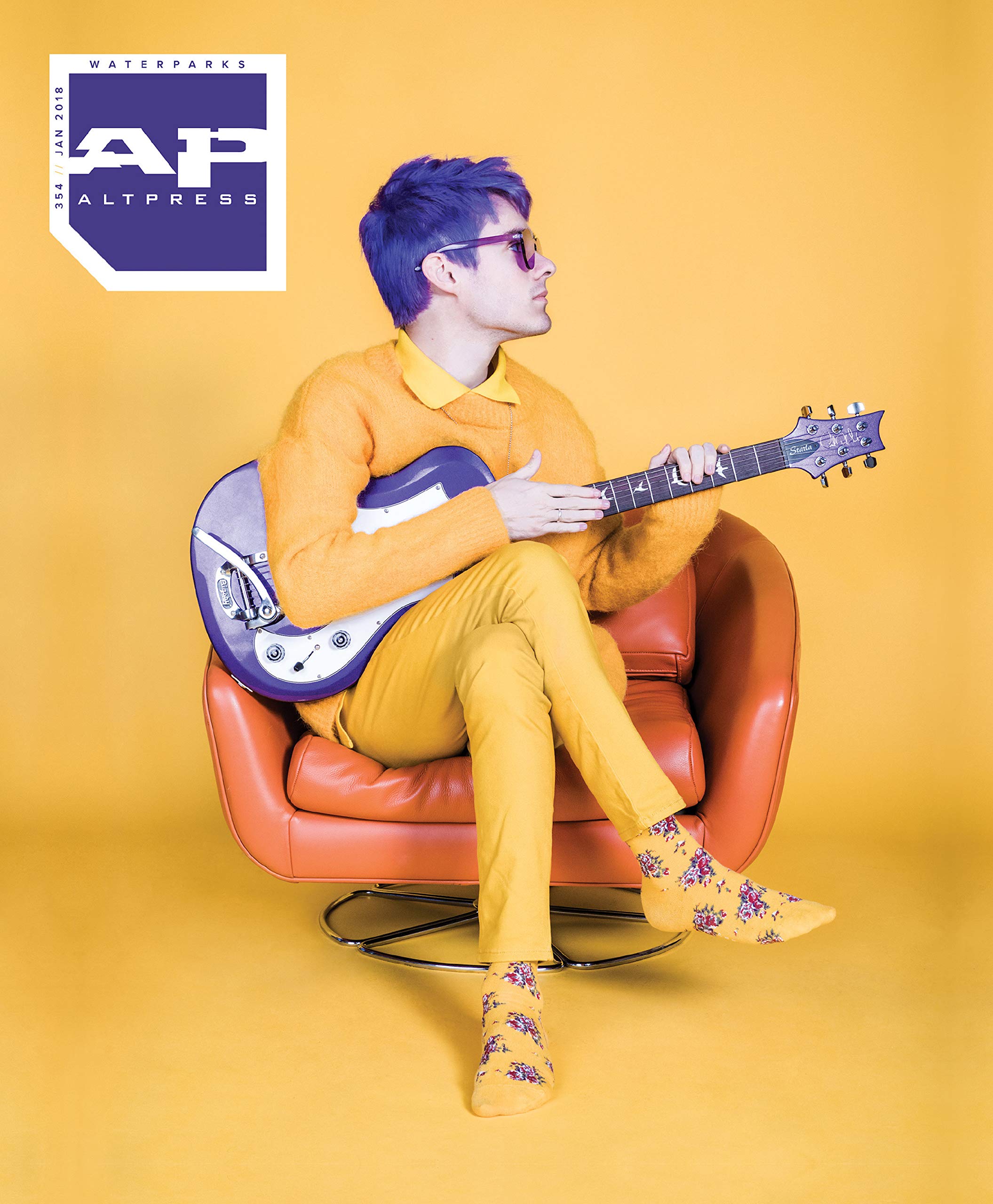 Awsten Knight Of Waterparks Alternative Press Magazine Issue 354 Awsten Knight Frank Iero Amazon Com Books