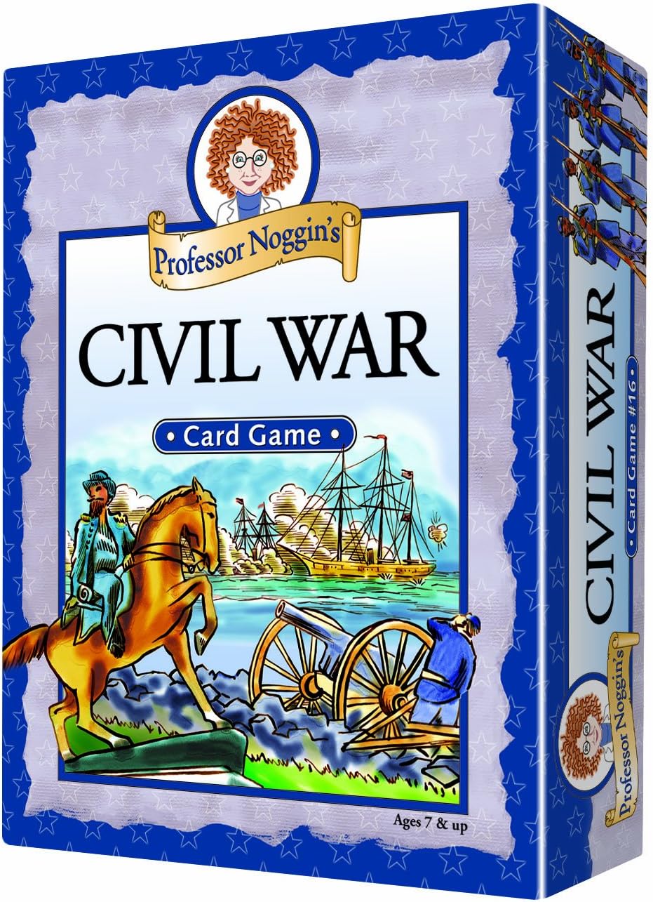 Professor Noggin's Civil War Trivia Game PNCW