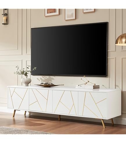 Amazon.com: ACME Furniture Wooden TV Stand with Storage for