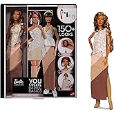 Barbie Basics You Create Neutral Kit 001 with Customizable Fashion Doll, Universal-fit Clothing & Accessories, Posable Body &