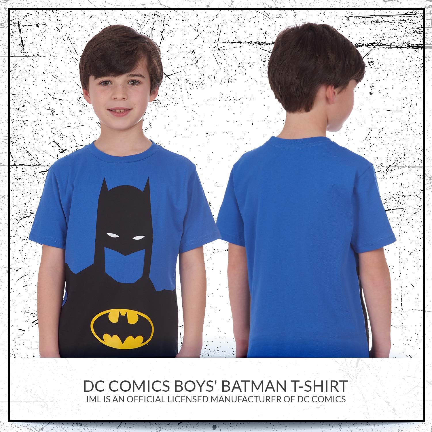 DC Comics Boys' Glow in The Dark T-Shirt – Batman Logo Kids: Clothing